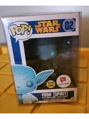 Funko Pop! Vinyl Star Wars Yoda Spirit #02 Walgreens Exclusive Vaulted Protector